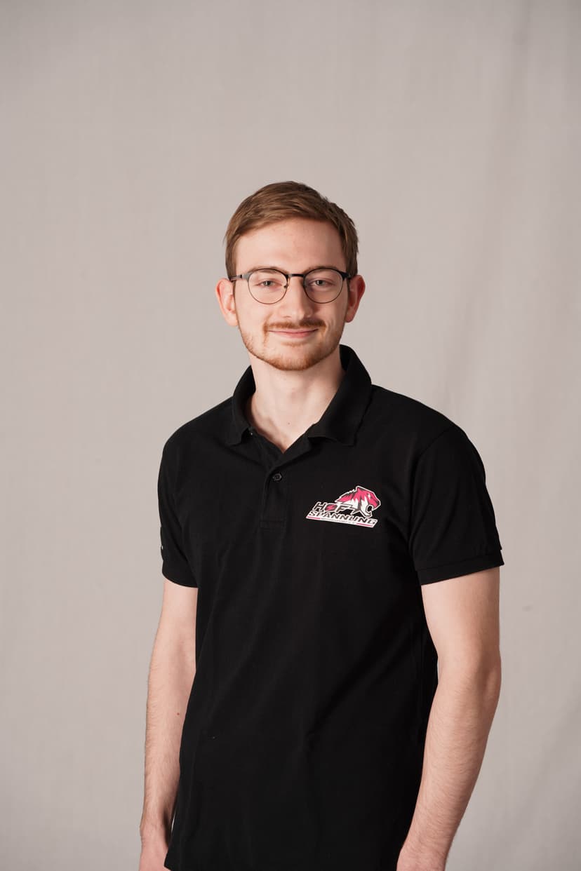 Leon Kolitsch, Mitglied im Subteam Elektro